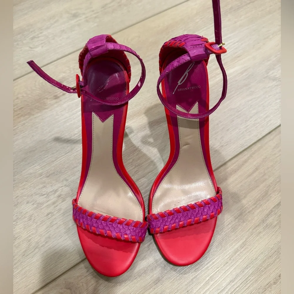 Brian Atwood Fenix heels, sz 8 - Picture 9 of 10
